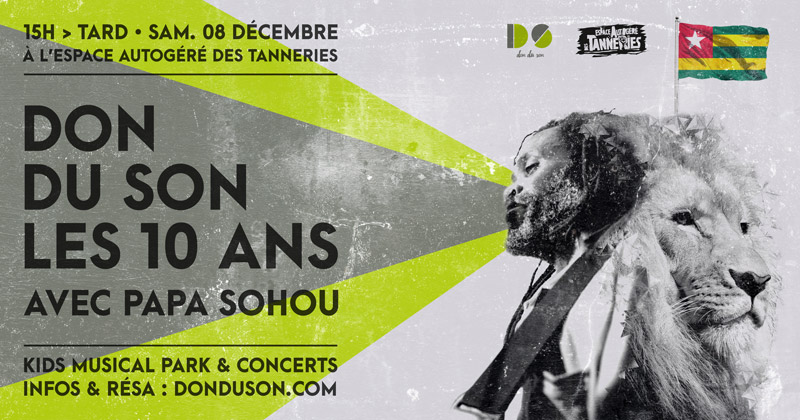 You are currently viewing 10 ans de Don du Son <br/>Le concert • 8 déc. 2018